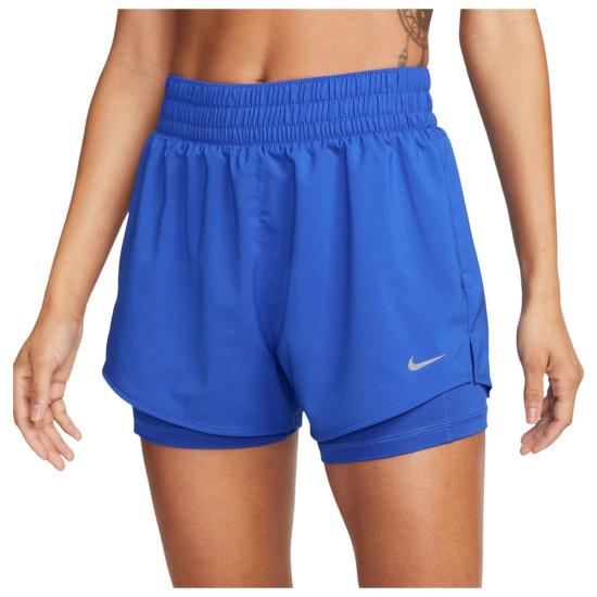 Nike Γυναικείο σορτς One Dri-FIT High-Waisted 3'' 2in1 Shorts